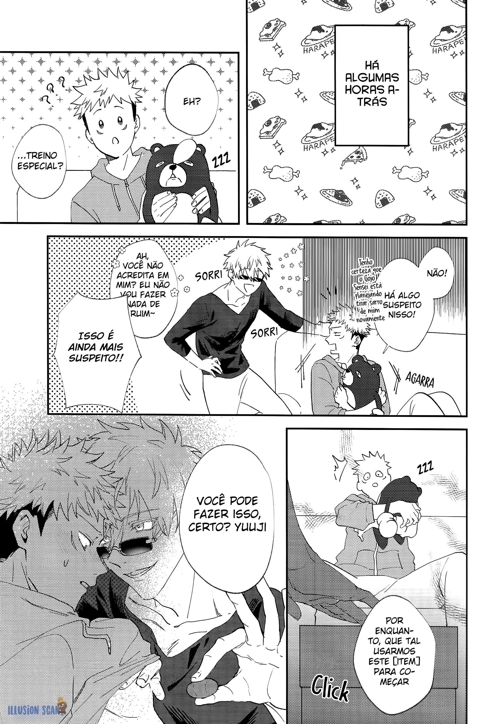 Seu sorriso é com amor – Capítulo Oneshot Yaoi – Página 7