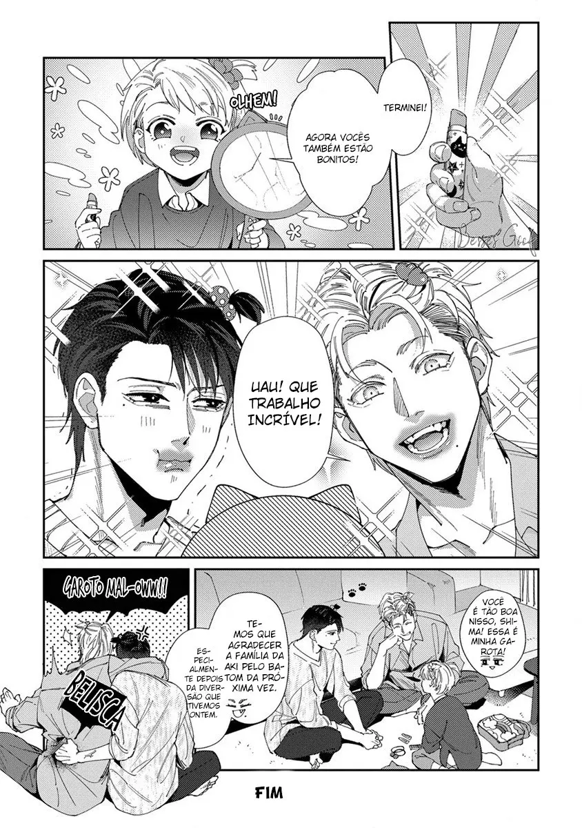 Shima-chan chi no Tsugai Jijou – Capítulo 06.5 – Extra – Fim Vol 1 Yaoi – Página 13