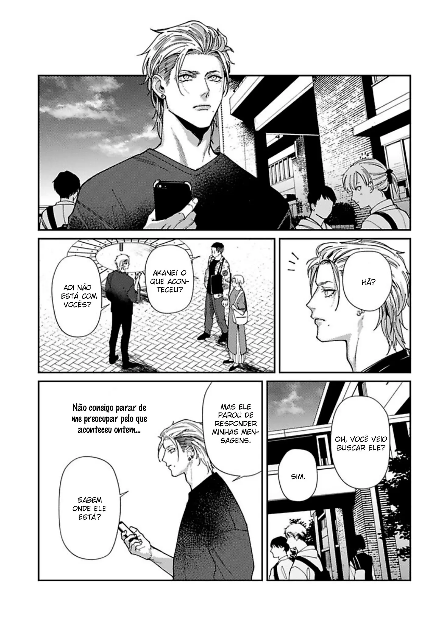 Shima-chan chi no Tsugai Jijou – Capítulo 10 Yaoi – Página 4