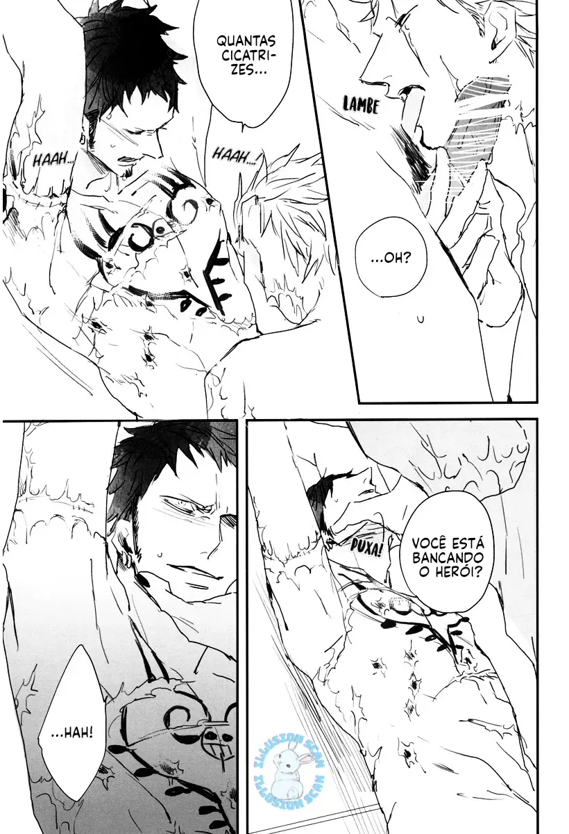 Shinizokonai no kemono – One Piece dj – Capítulo Oneshot Yaoi – Página 11