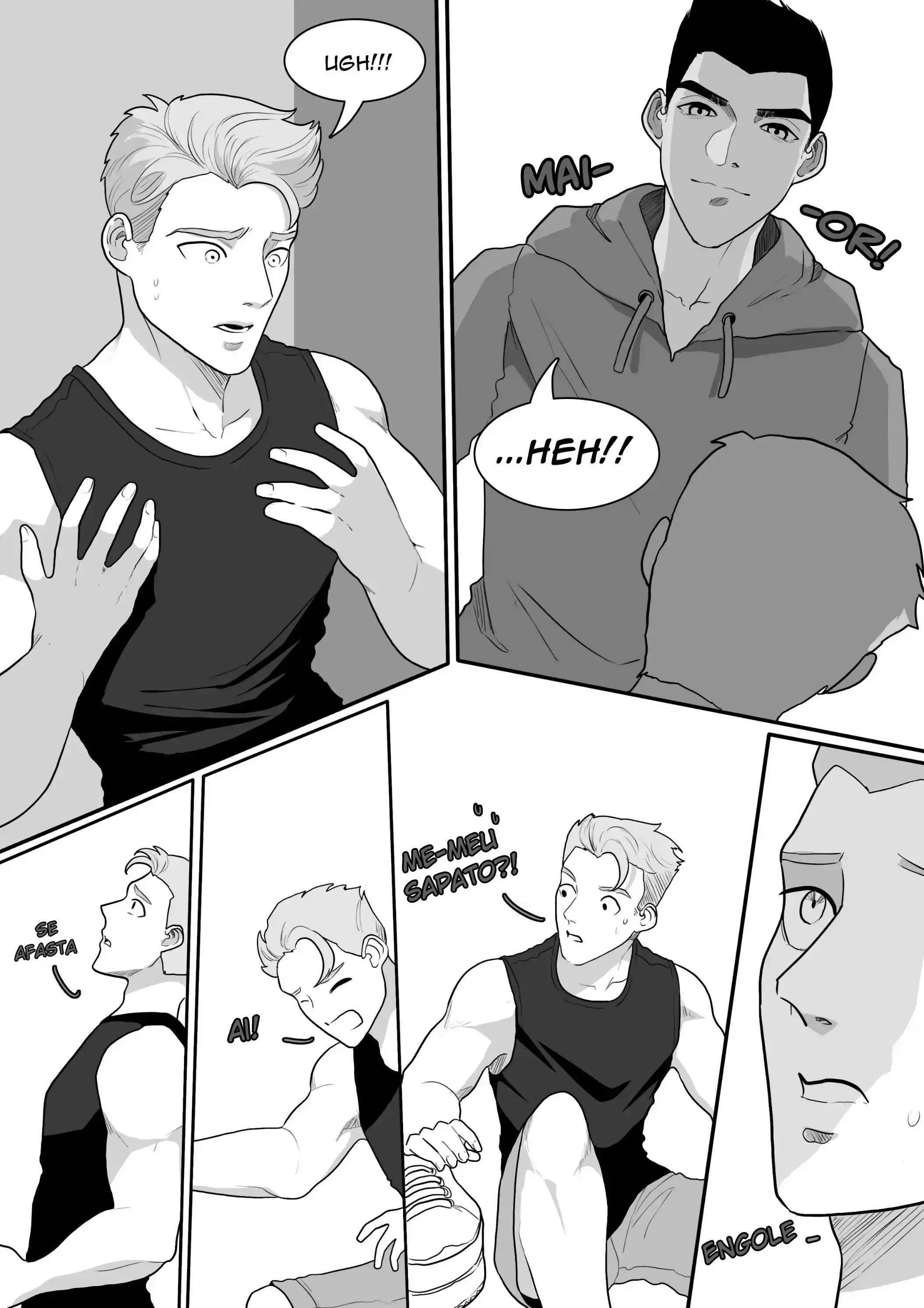 Size App: Little Jock – Capítulo Oneshot Yaoi – Página 10