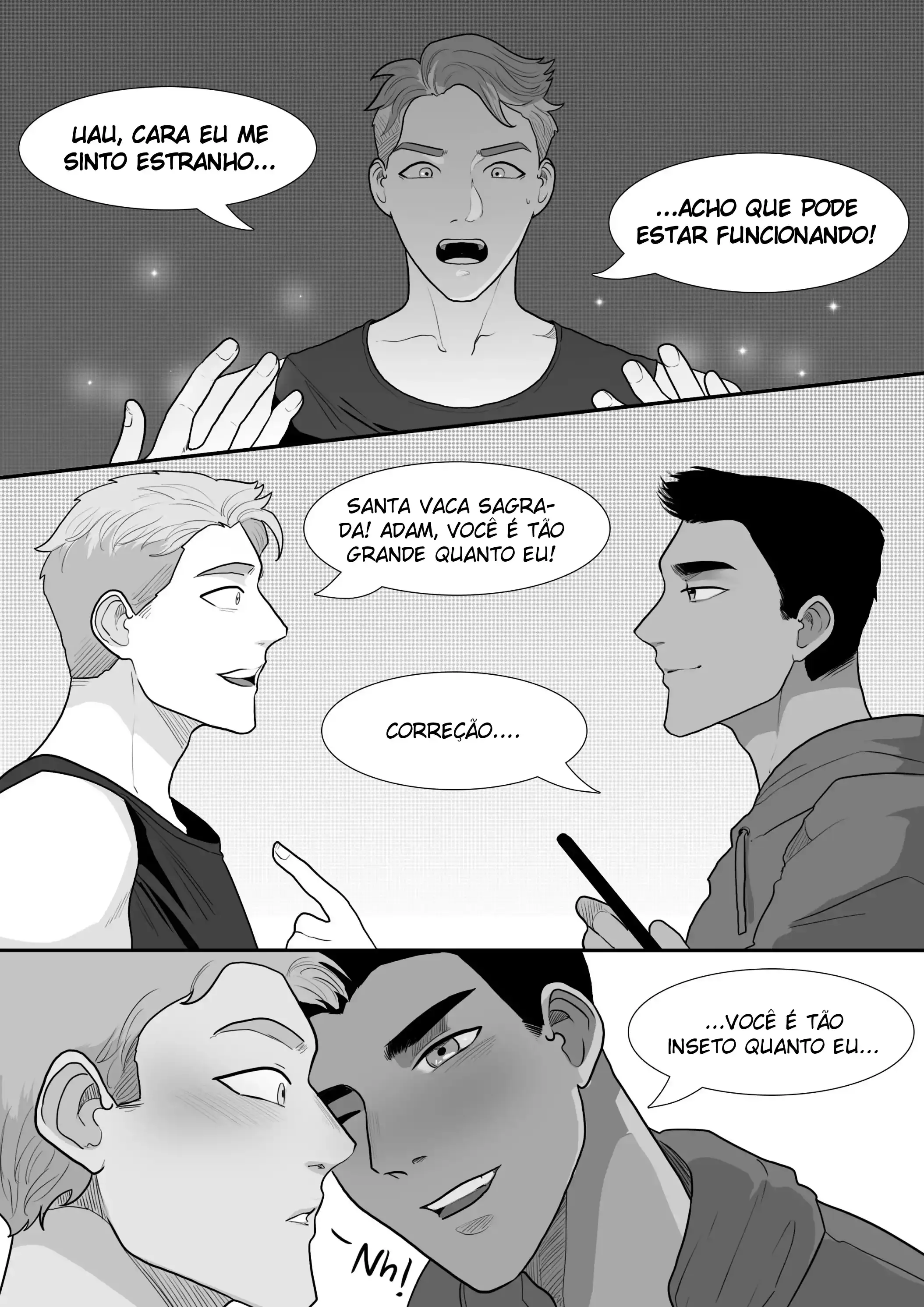 Size App: Little Jock – Capítulo Oneshot Yaoi – Página 4