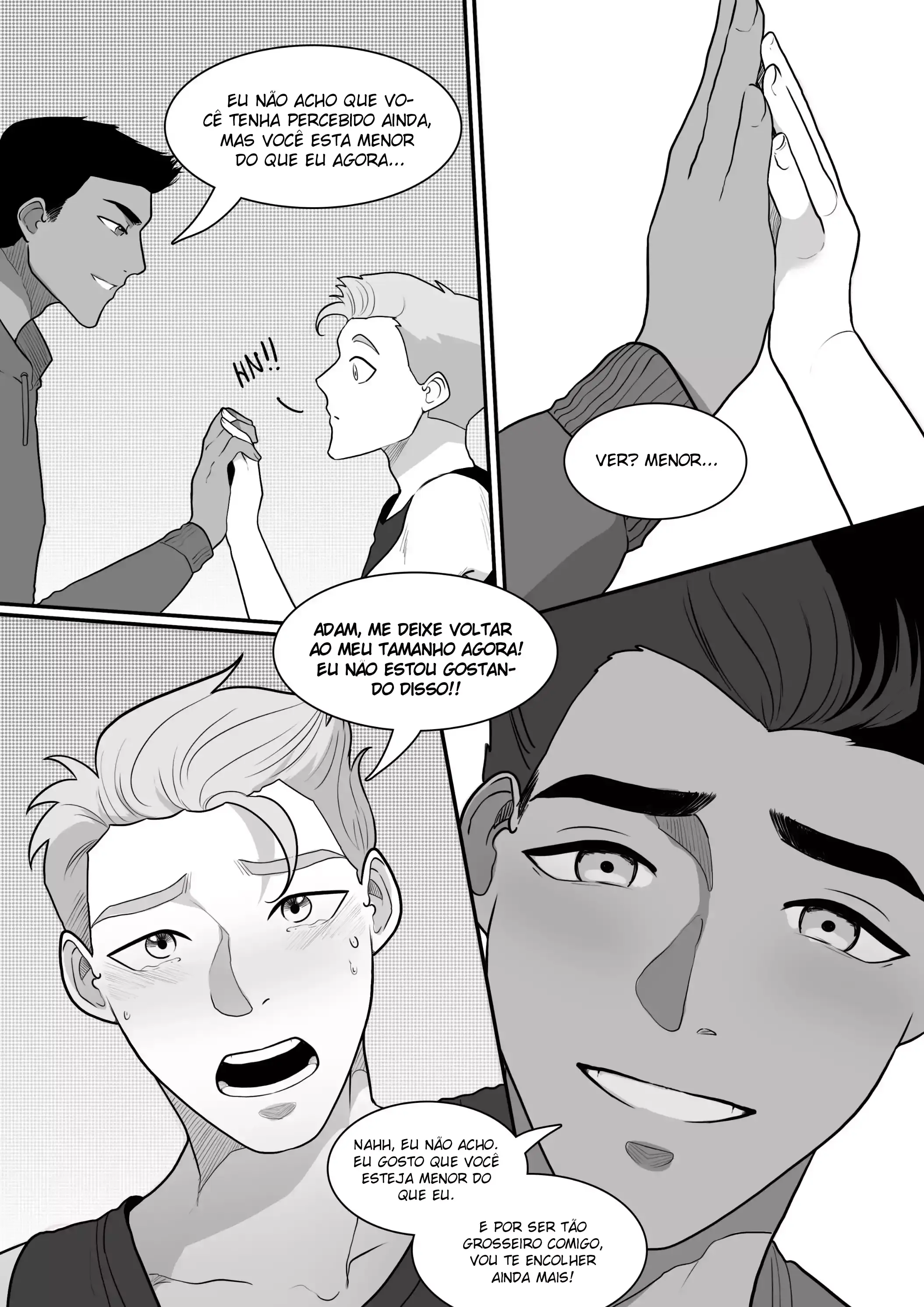Size App: Little Jock – Capítulo Oneshot Yaoi – Página 9