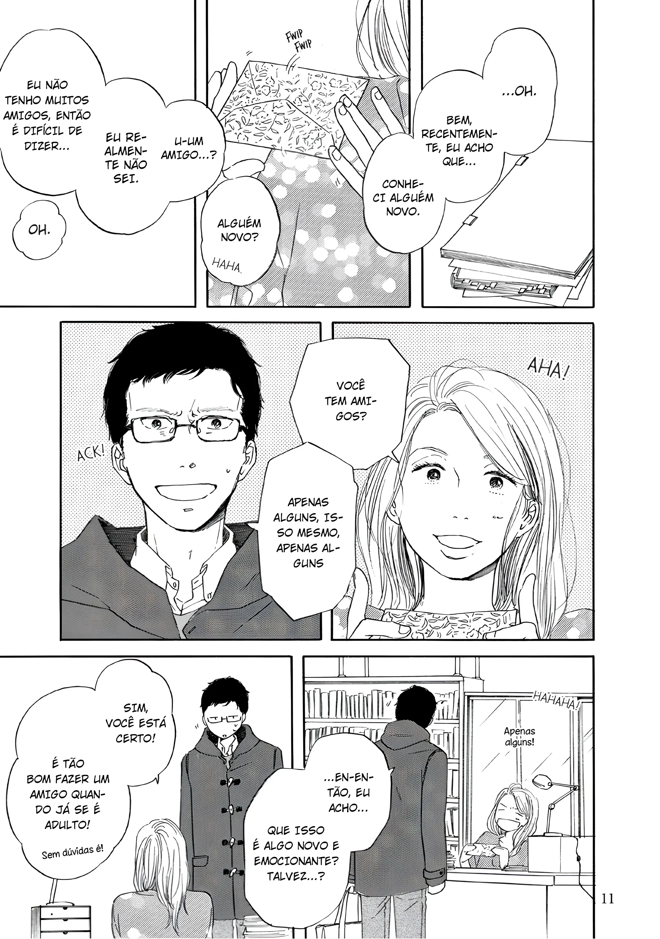 Snip, Snail e Caudas de Cachorro – Capítulo 01 Yaoi – Página 12