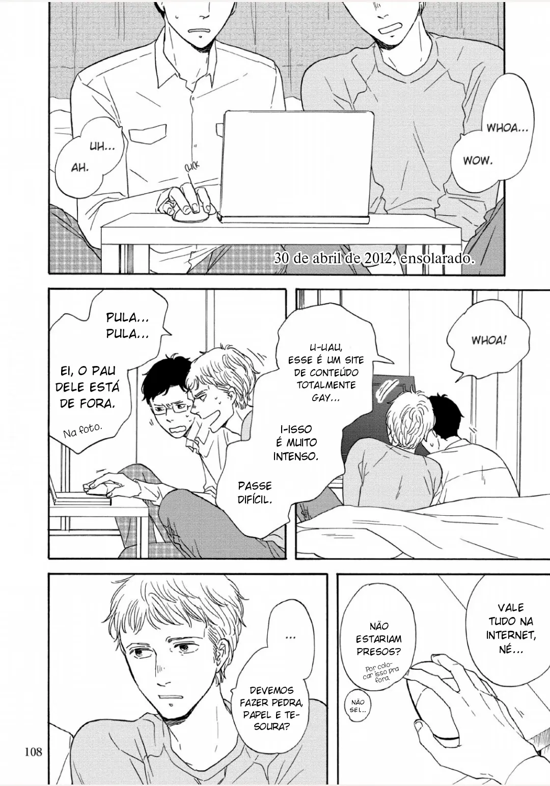 Snip, Snail e Caudas de Cachorro – Capítulo 05 Yaoi – Página 4