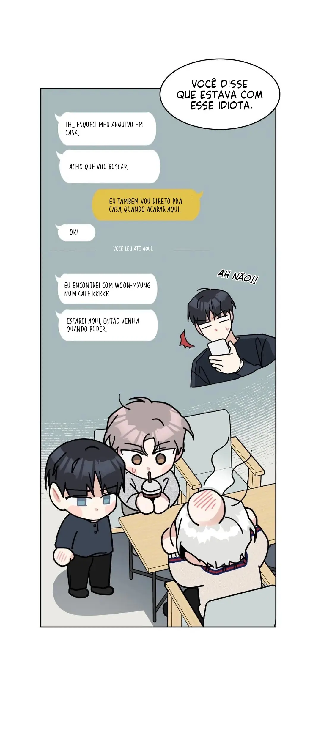 Só algo que ouvi falar – Capítulo 55 Yaoi – Página 14