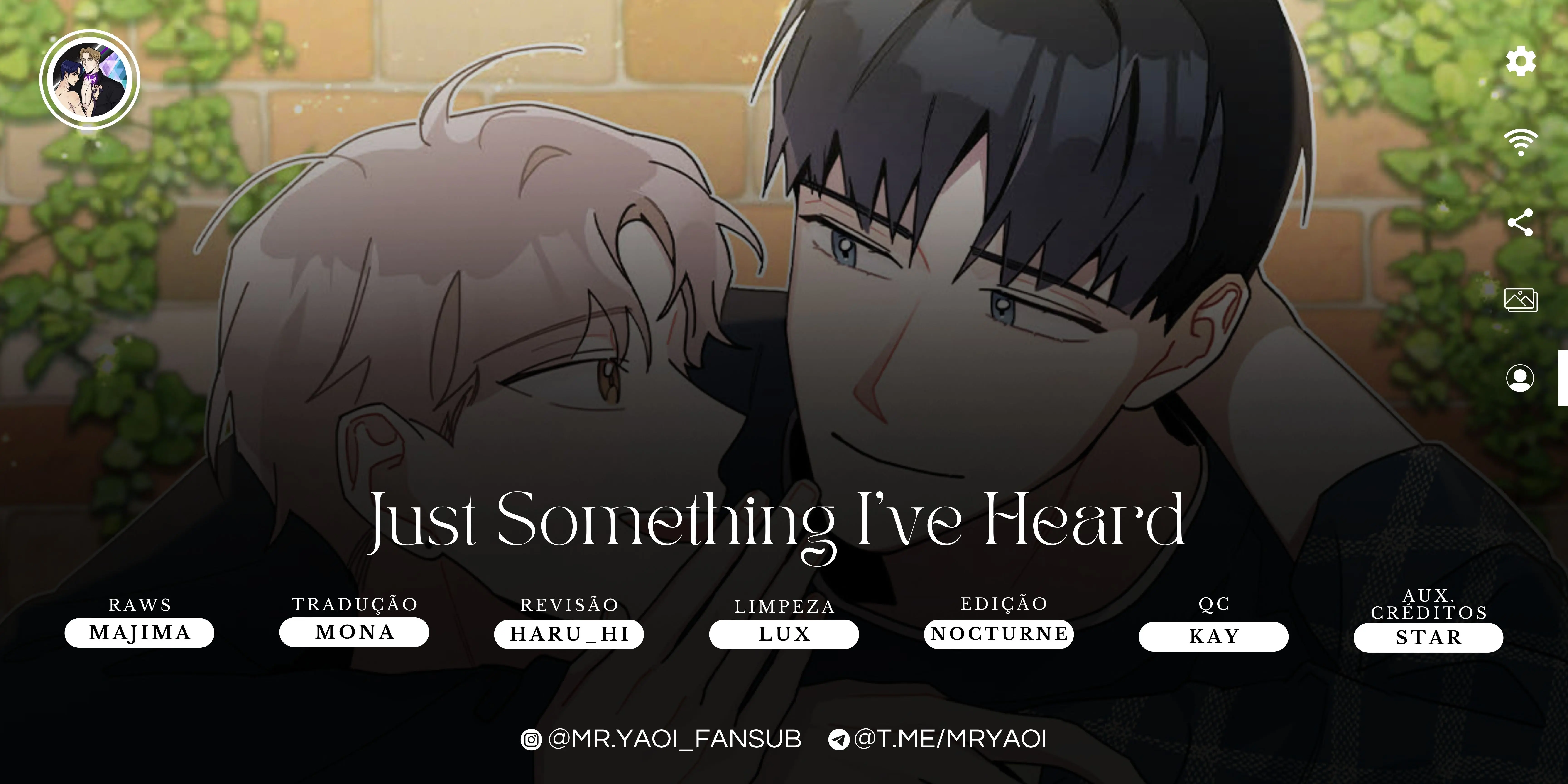 Só algo que ouvi falar – Capítulo Side Story 05 Yaoi – Página 1