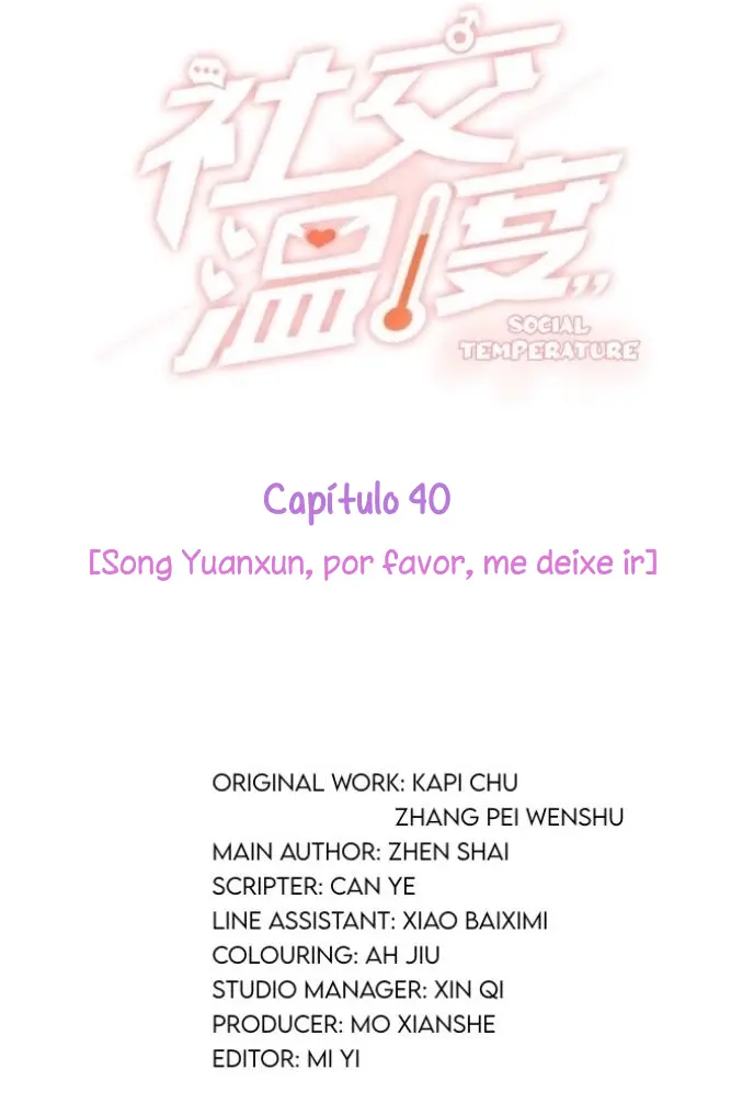 Social Temperature – Capítulo 40 Yaoi – Página 1