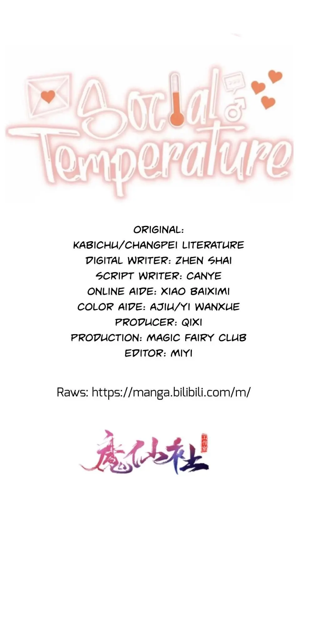 Social Temperature – Capítulo 57 Yaoi – Página 1