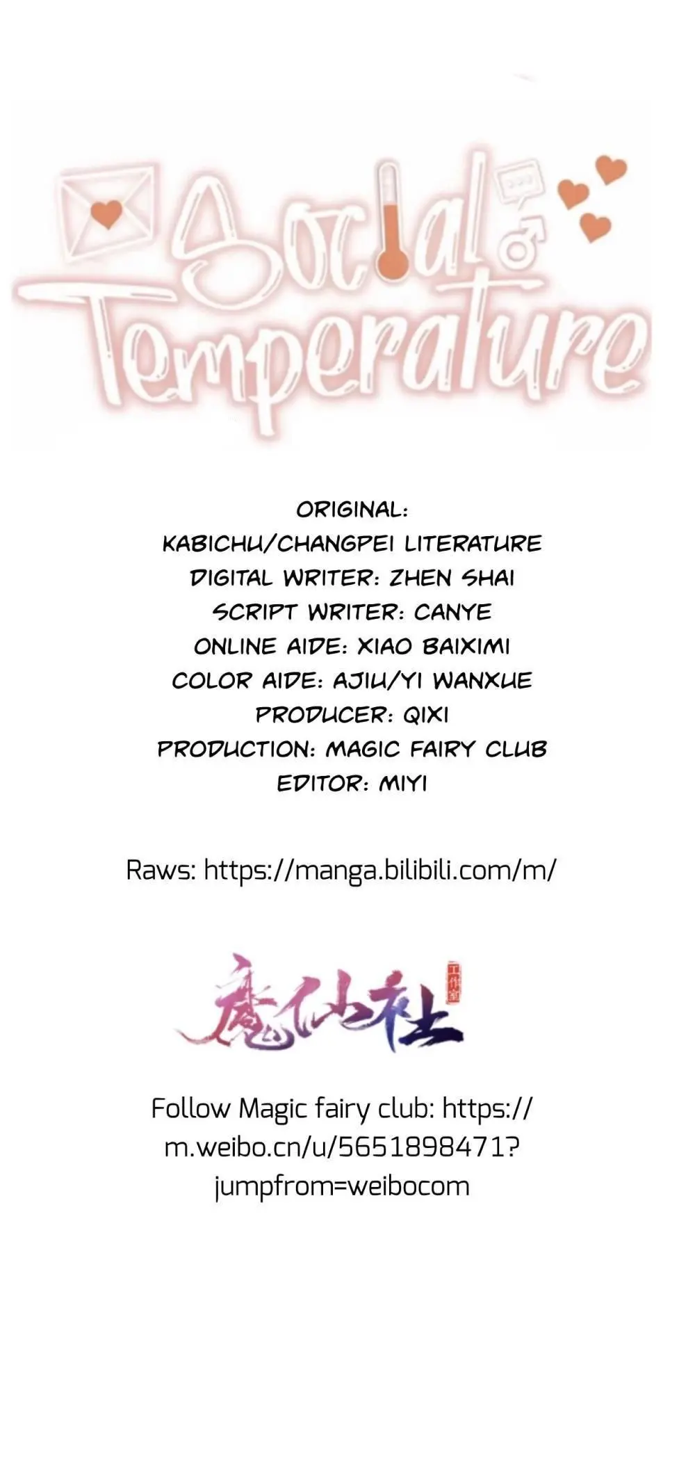 Social Temperature – Capítulo 58 Yaoi – Página 1