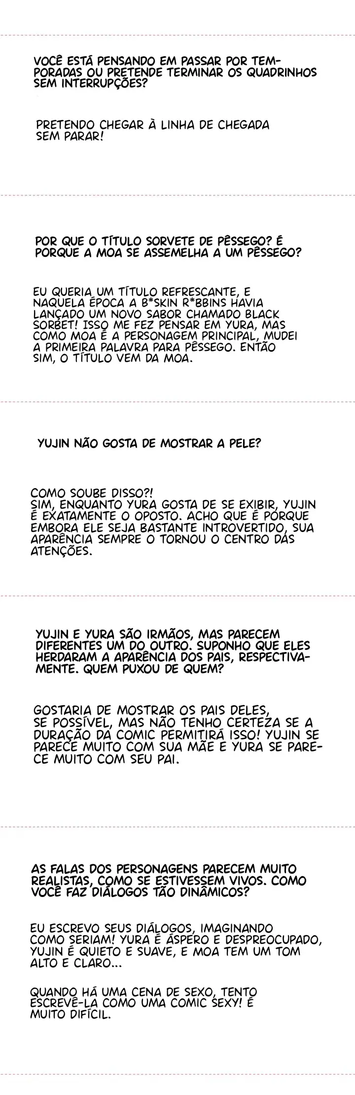 Sorvete de Pêssego – Capítulo 38.5 Yaoi – Página 5