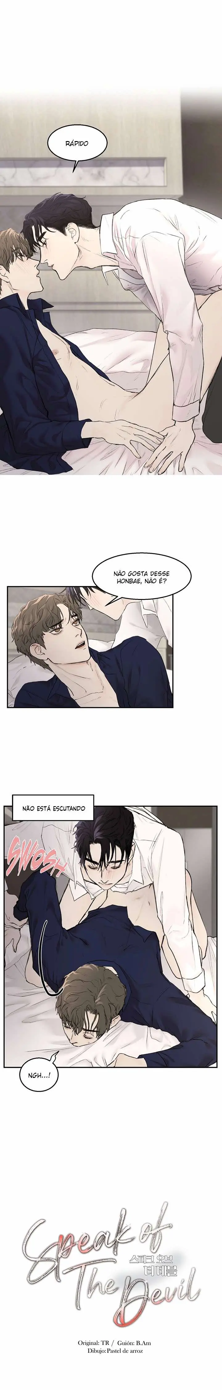 Speak Of The Devil – Capítulo 09 Yaoi – Página 1