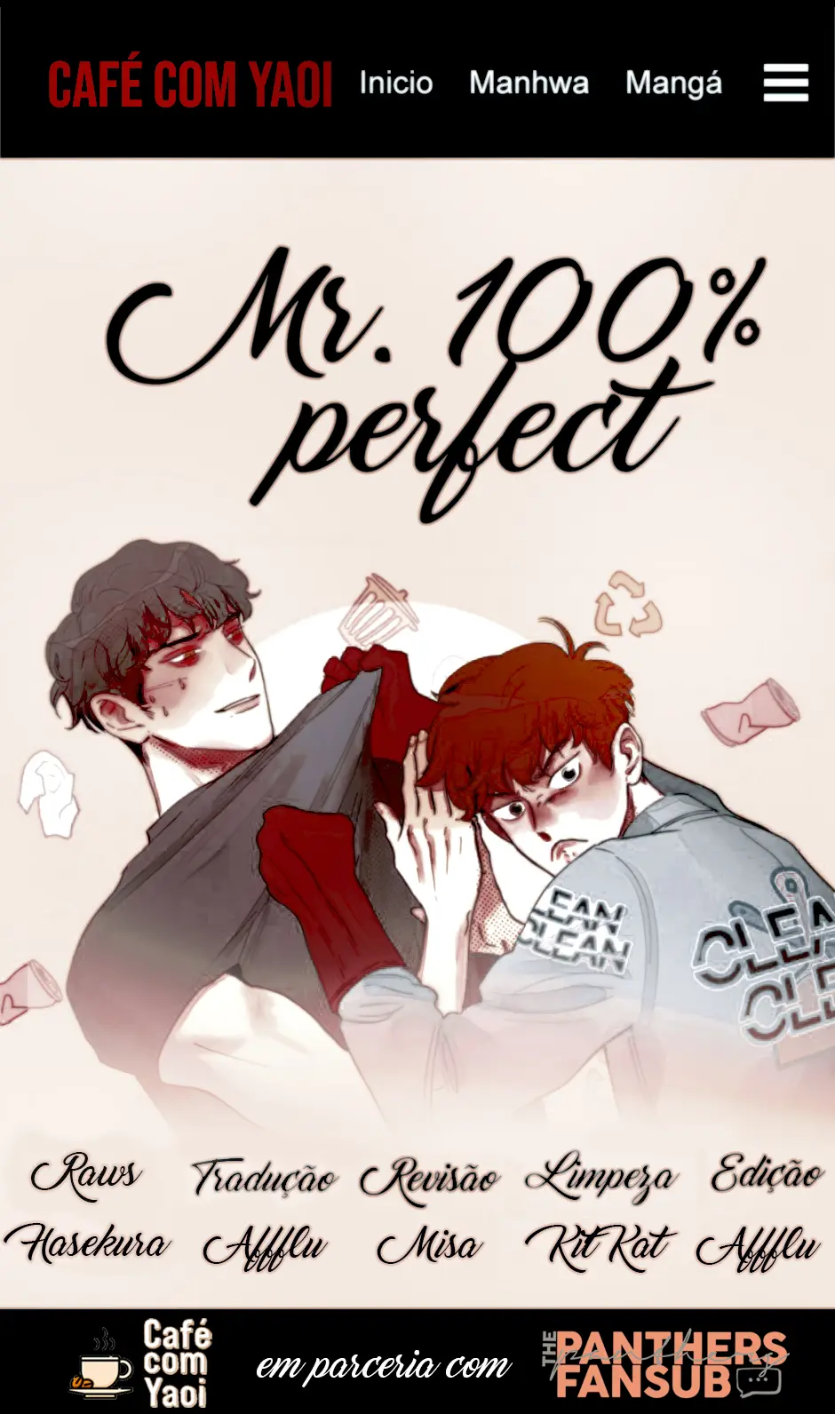 Sr. 100% perfeito! – Capítulo 15 Yaoi – Página 1