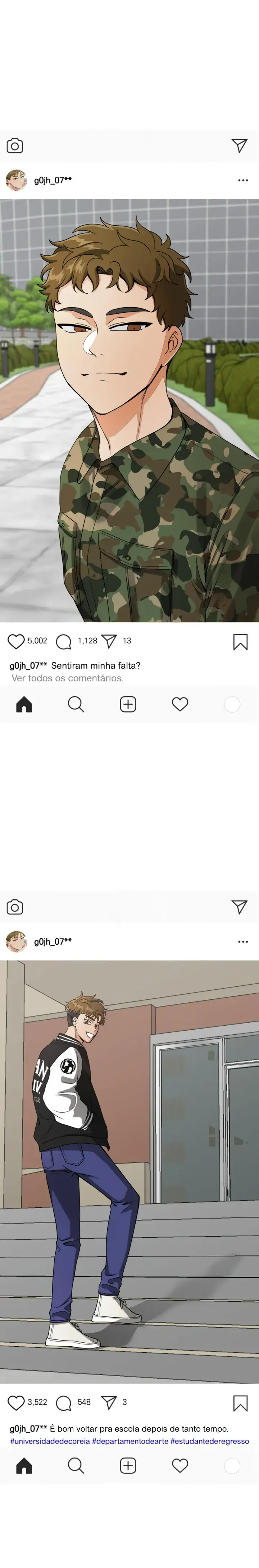 Stalkeando o Meu Valentão – Capítulo 01 Yaoi – Página 4