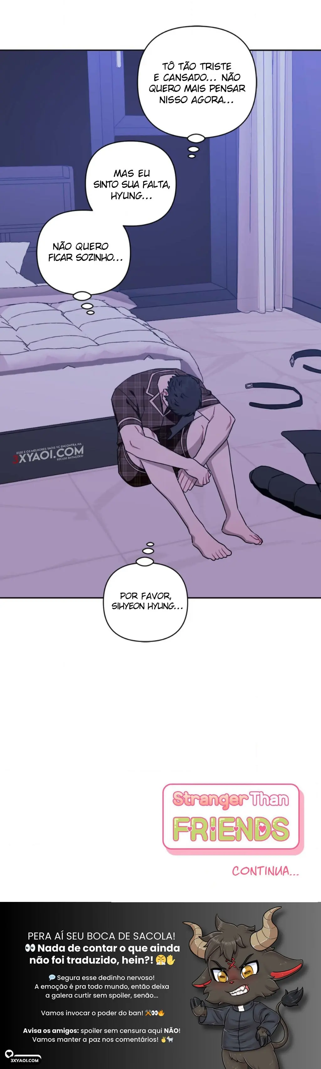 Stranger Than Friends – Capítulo Side Story 40 – Sobre o Chefe Yaoi – Página 13