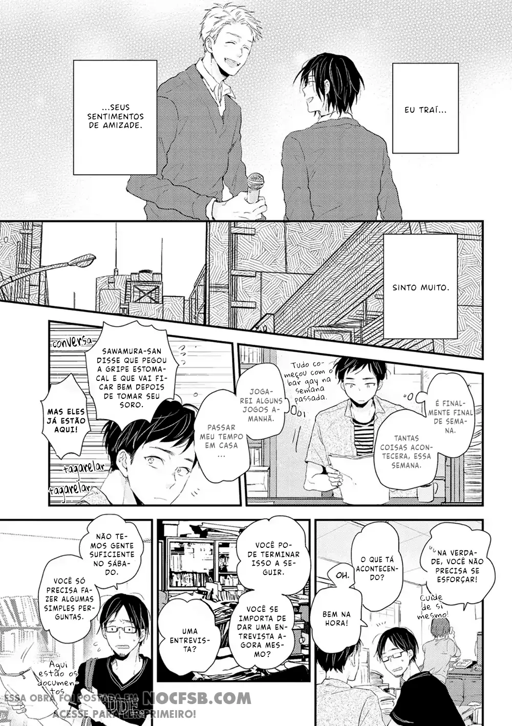 Superando meu primeiro amor – Capítulo 03 Yaoi – Página 11