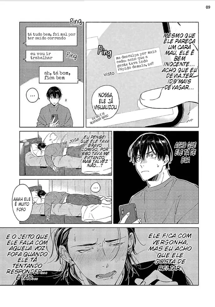 Terano-kun para Kumazaki-kun – Capítulo 01 Yaoi – Página 9