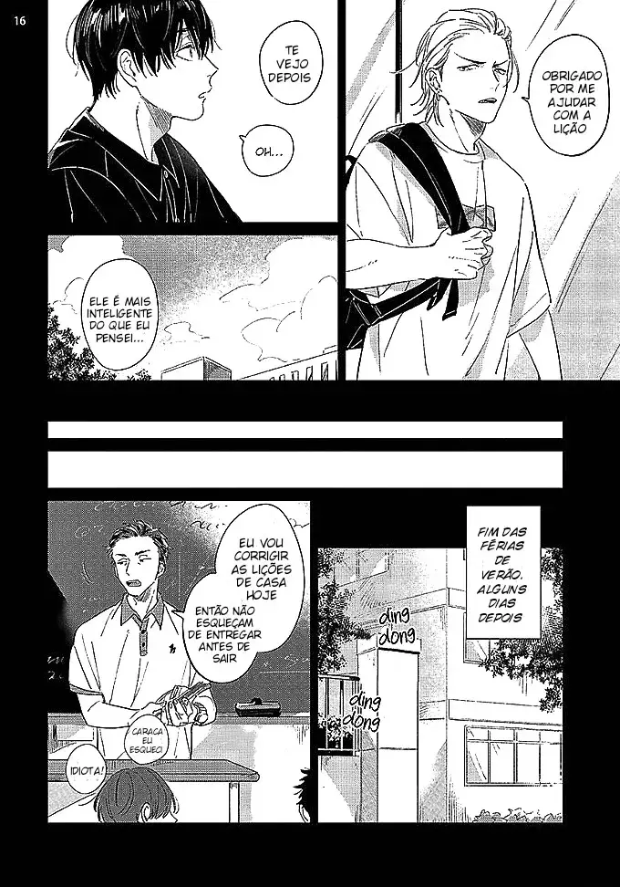 Terano-kun para Kumazaki-kun – Capítulo 02 Yaoi – Página 16