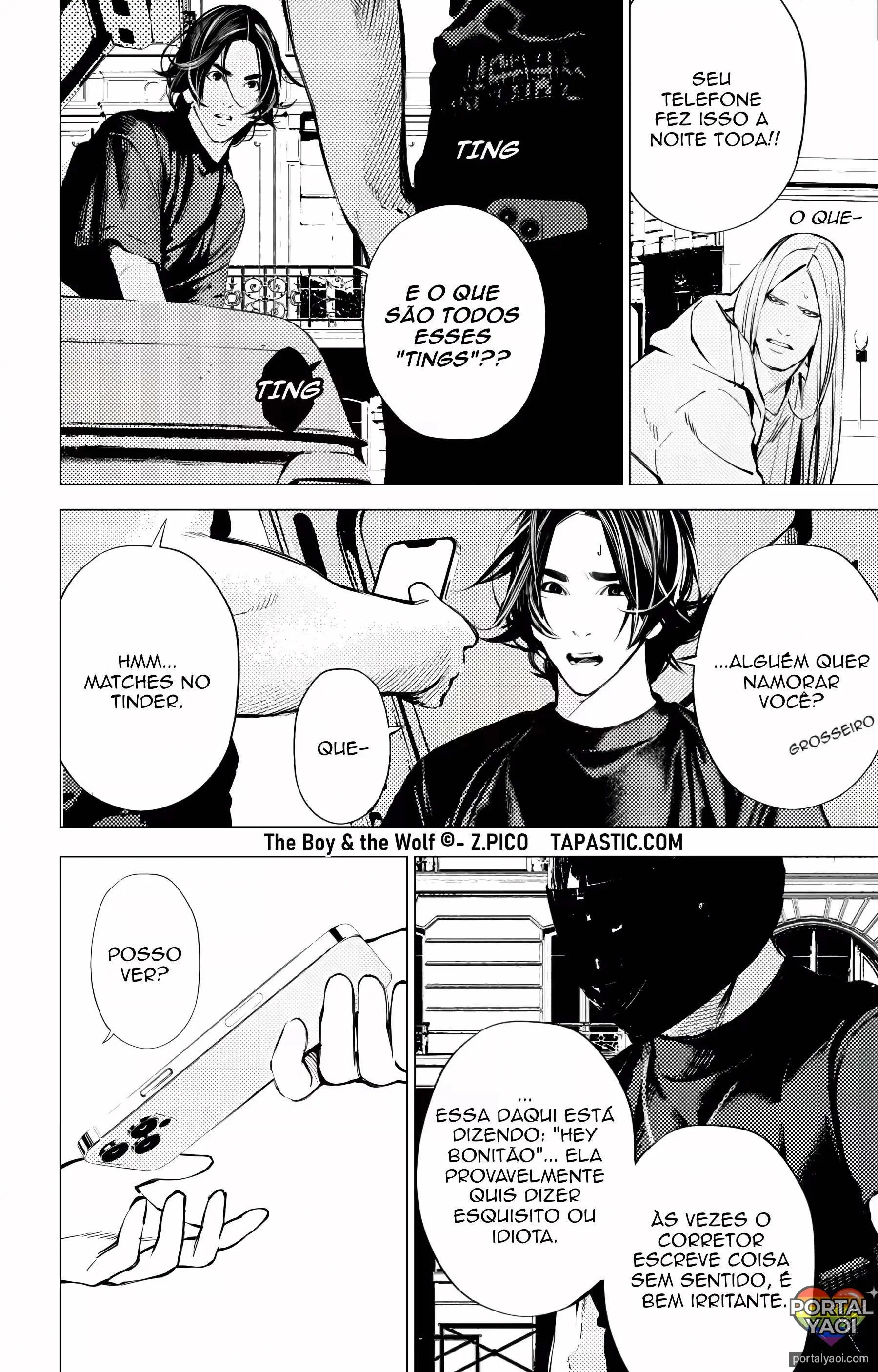 The Boy And The Wolf – Capítulo 8.5 Yaoi – Página 1