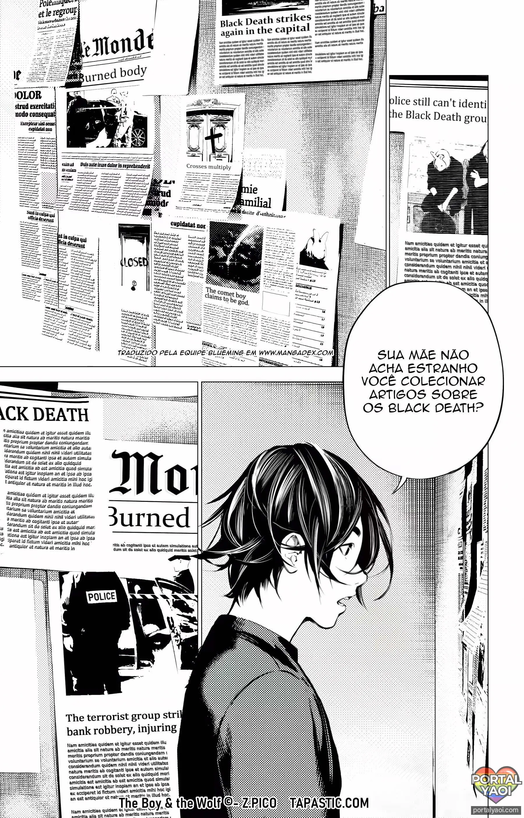 The Boy And The Wolf – Capítulo 9.3 Yaoi – Página 1