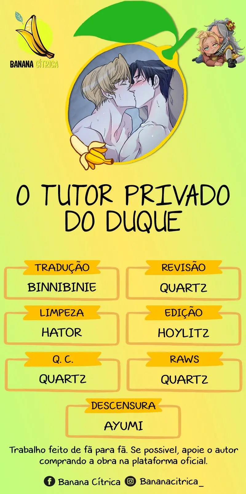 The Duke and the Tutor – Capítulo 60 Yaoi – Página 1