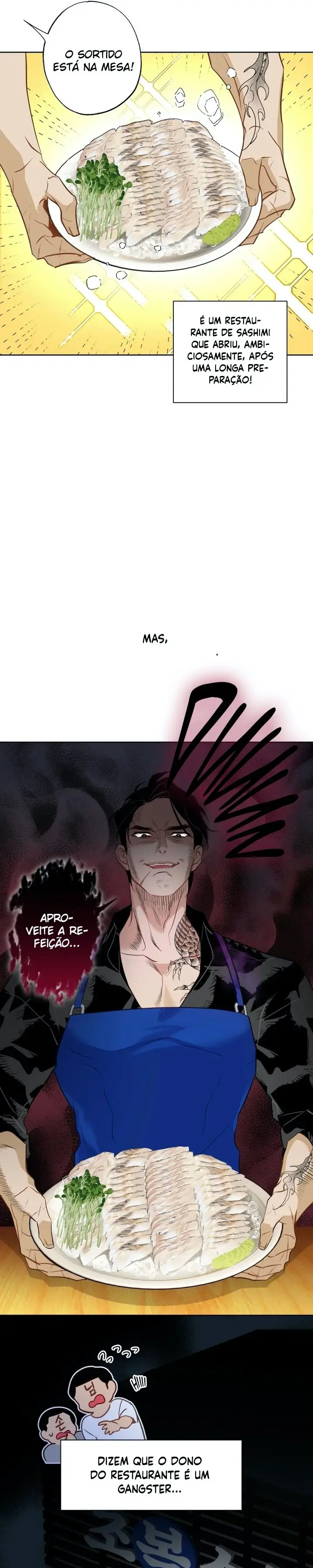 The First Love of the Sushi Restaurant Owner is a Mermaid – Capítulo 01 Yaoi – Página 7