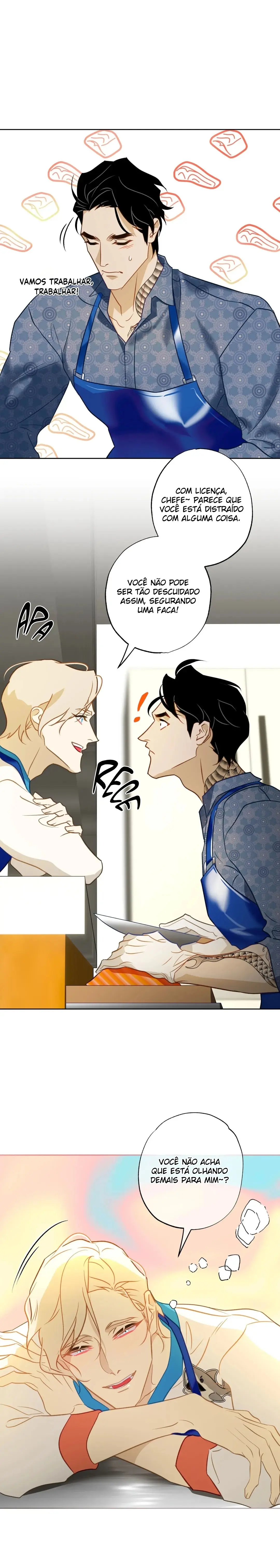 The First Love of the Sushi Restaurant Owner is a Mermaid – Capítulo 03 Yaoi – Página 10