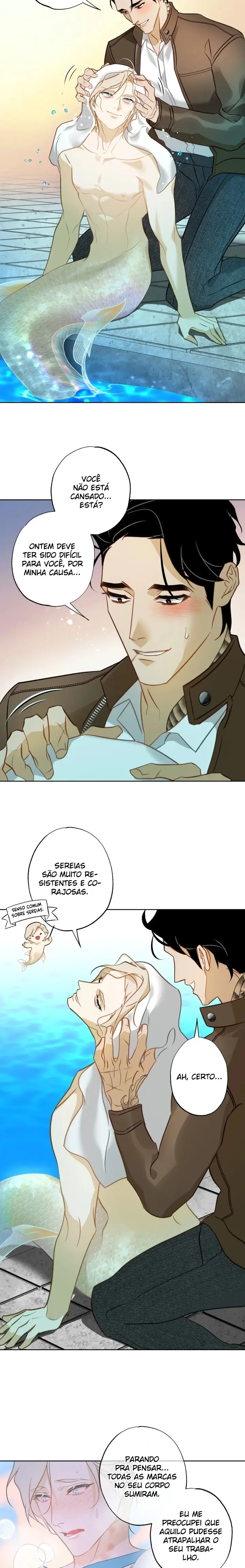 The First Love of the Sushi Restaurant Owner is a Mermaid – Capítulo 05 Yaoi – Página 11