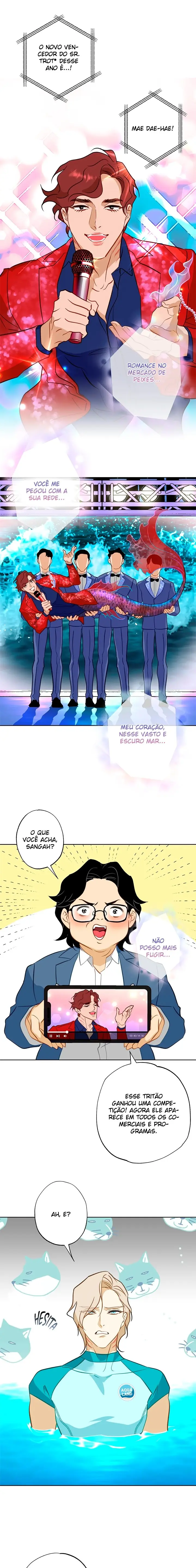 The First Love of the Sushi Restaurant Owner is a Mermaid – Capítulo Side Story 01 Yaoi – Página 1