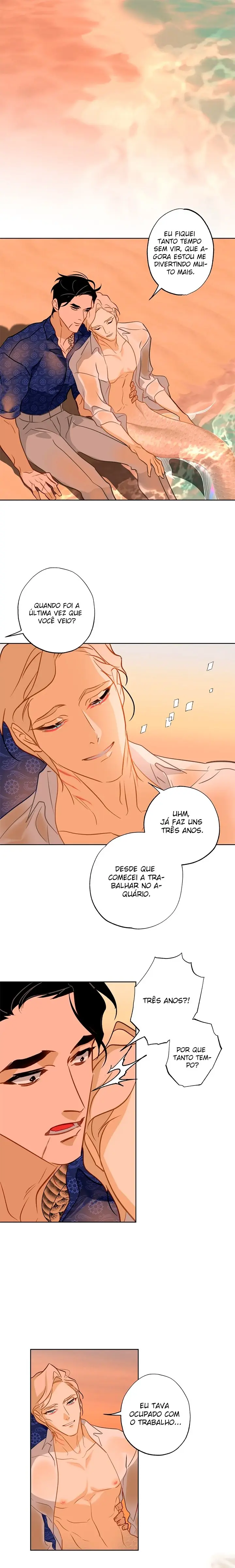 The First Love of the Sushi Restaurant Owner is a Mermaid – Capítulo Side Story 03 Yaoi – Página 7