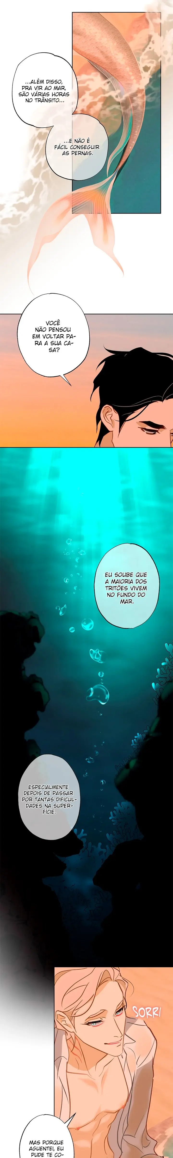 The First Love of the Sushi Restaurant Owner is a Mermaid – Capítulo Side Story 03 Yaoi – Página 8