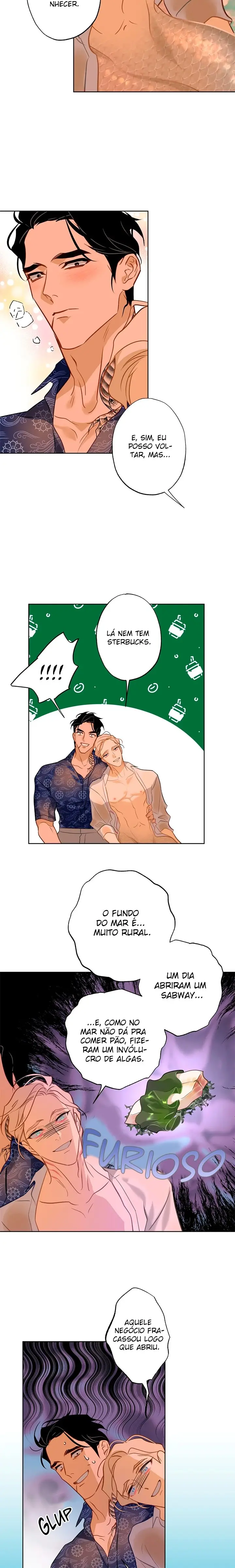 The First Love of the Sushi Restaurant Owner is a Mermaid – Capítulo Side Story 03 Yaoi – Página 9