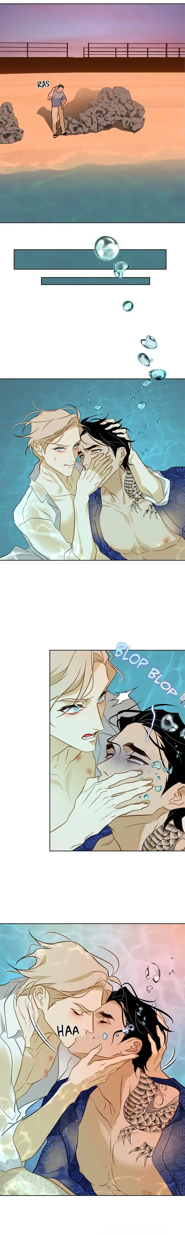 The First Love of the Sushi Restaurant Owner is a Mermaid – Capítulo Side Story 04 Yaoi – Página 13