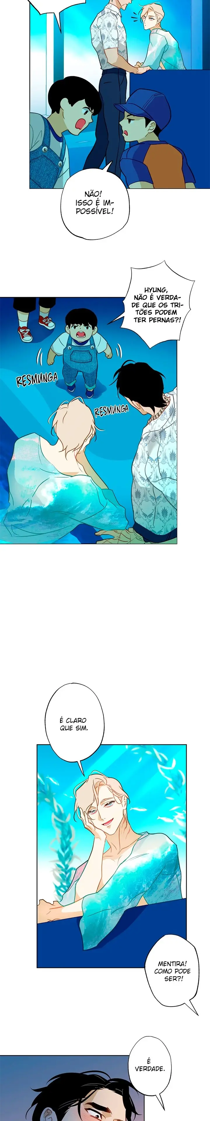 The First Love of the Sushi Restaurant Owner is a Mermaid – Capítulo Side Story 05 Yaoi – Página 17