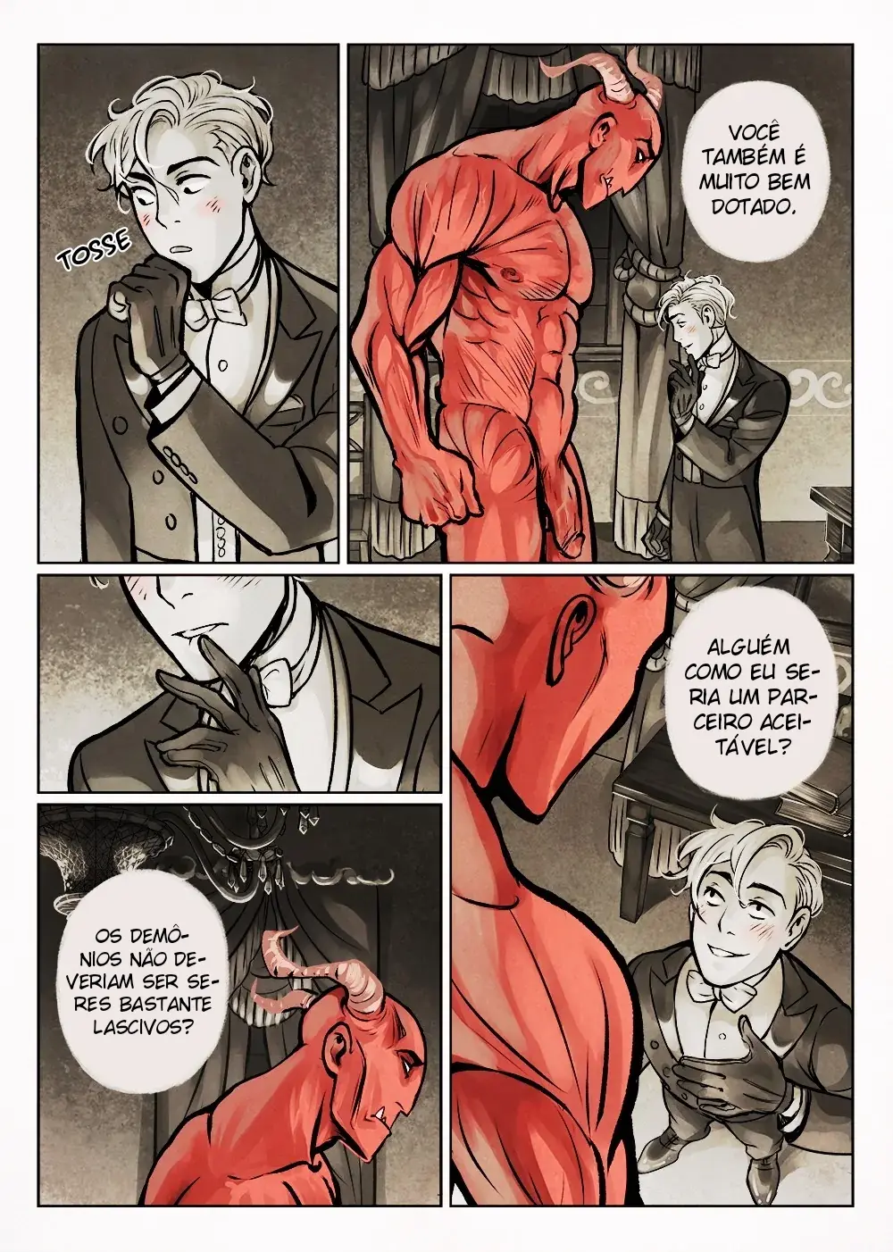 The Gentleman’s Demon – Capítulo Capítulo único Yaoi – Página 12