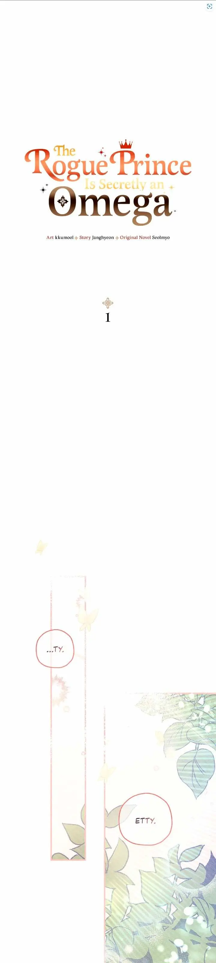 The Rogue Prince is secretly an Omega – Capítulo 01 Yaoi – Página 1