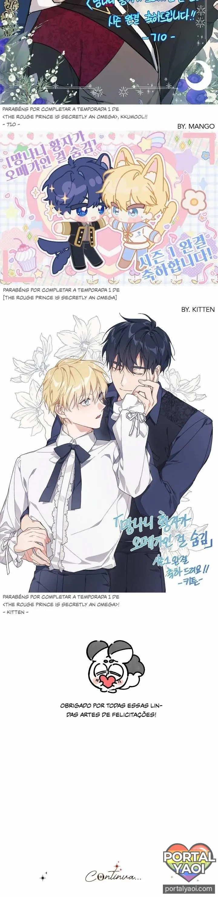 The Rogue Prince is secretly an Omega – Capítulo 32.5 Yaoi – Página 8