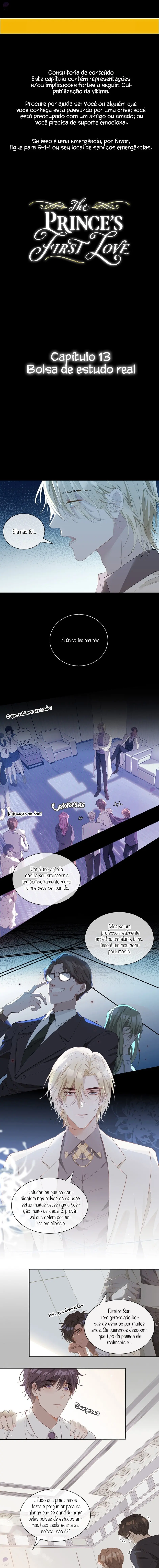 The Royal Prince’s First Love – Capítulo 13 Yaoi – Página 1