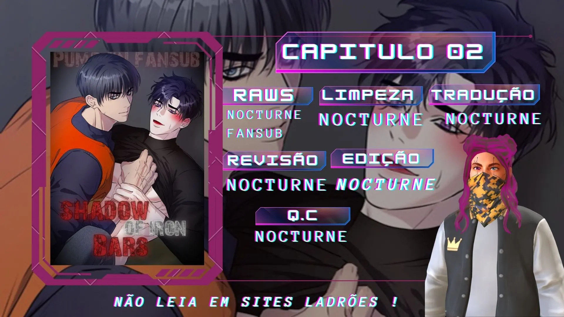 The shadow iron bars – Capítulo 02 Yaoi – Página 1