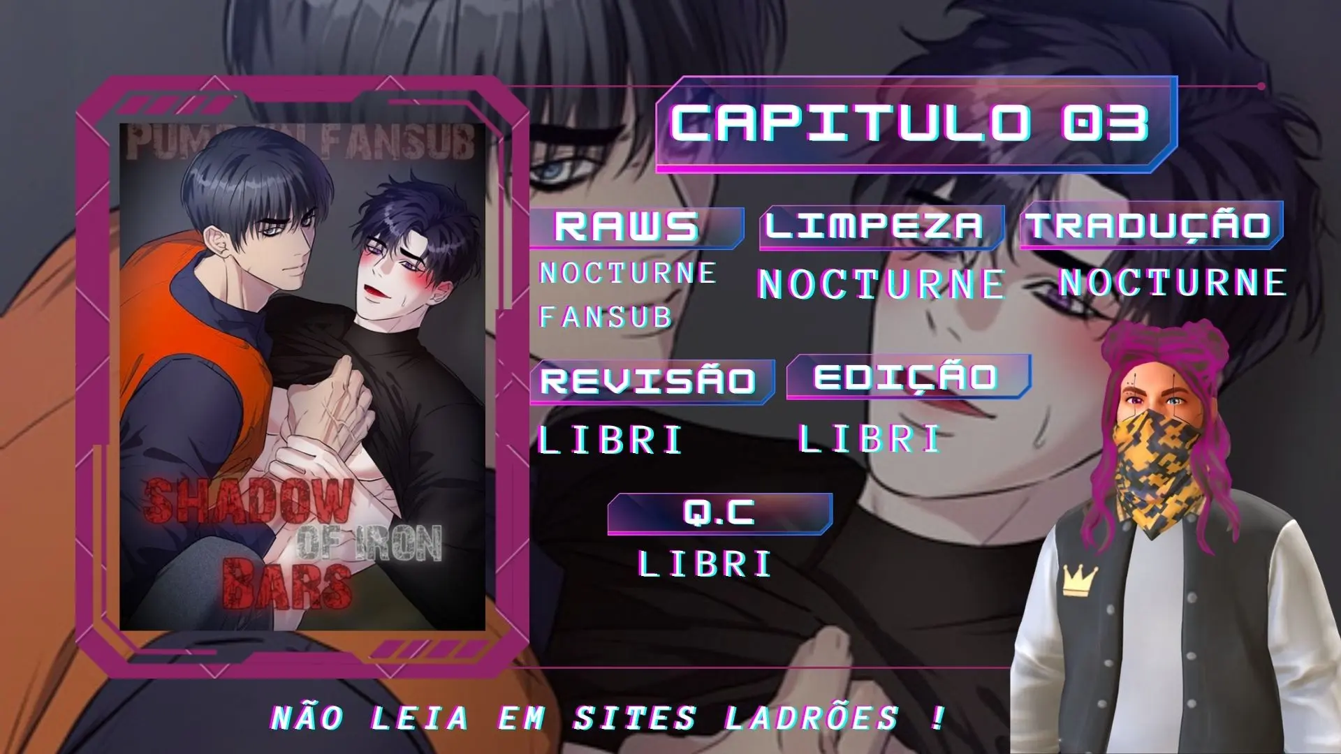 The shadow iron bars – Capítulo 03 Yaoi – Página 1