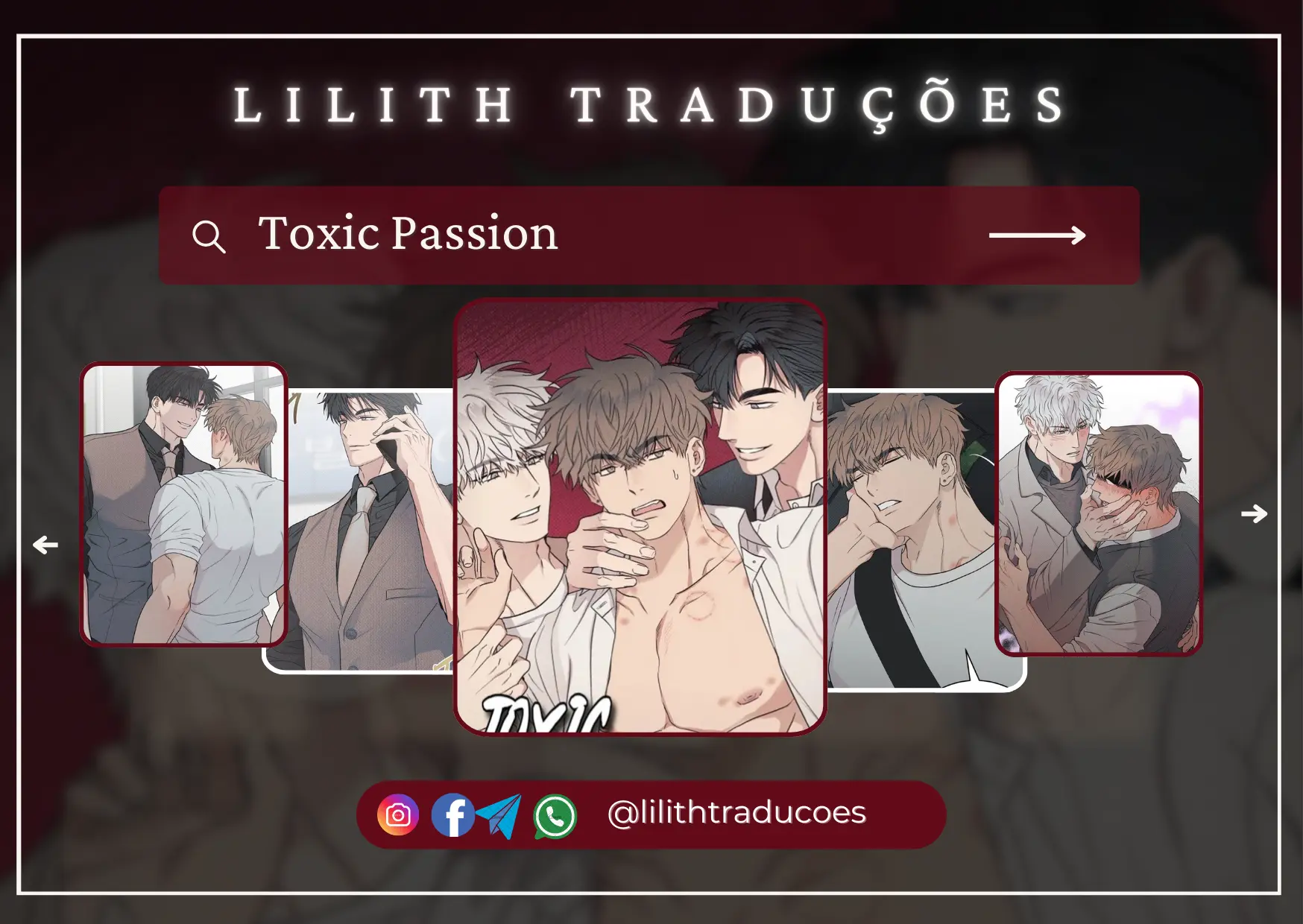 Toxic Passion – Capítulo 01 Yaoi – Página 1