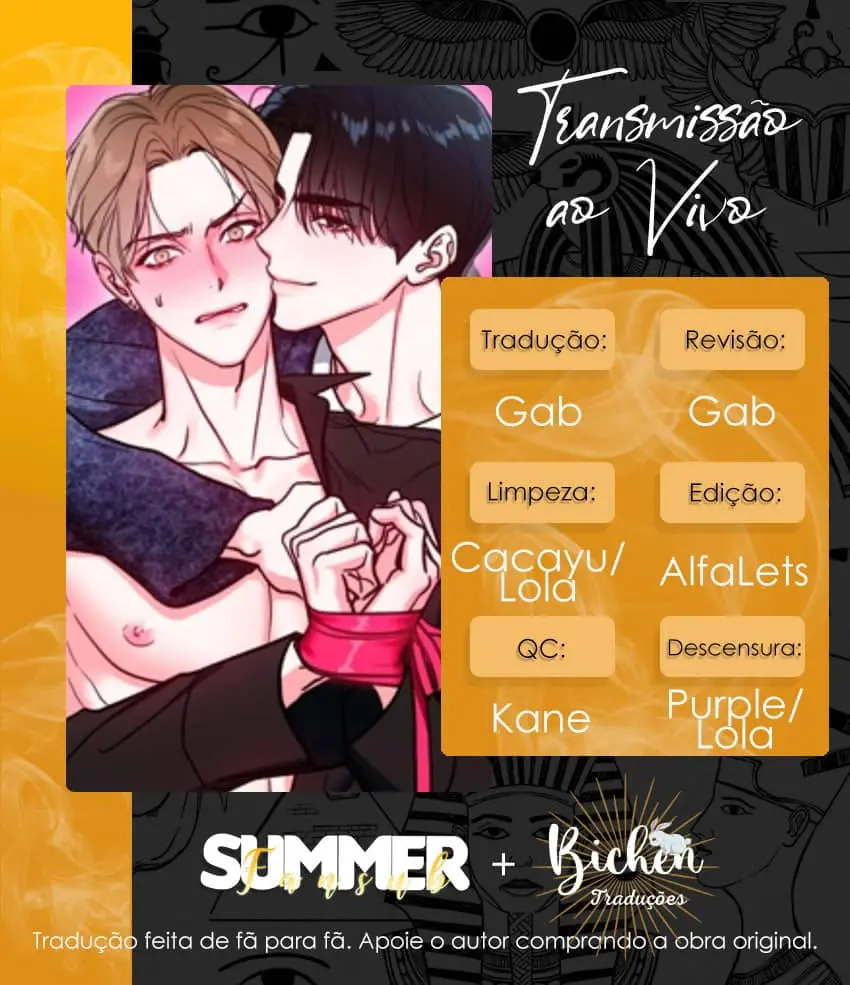 Transmissão ao Vivo – Capítulo 03 Yaoi – Página 1