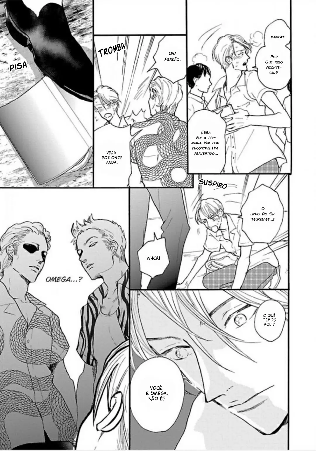 Tsuki no Ura wo Koete: Omegaverse – Capítulo 02 Yaoi – Página 15