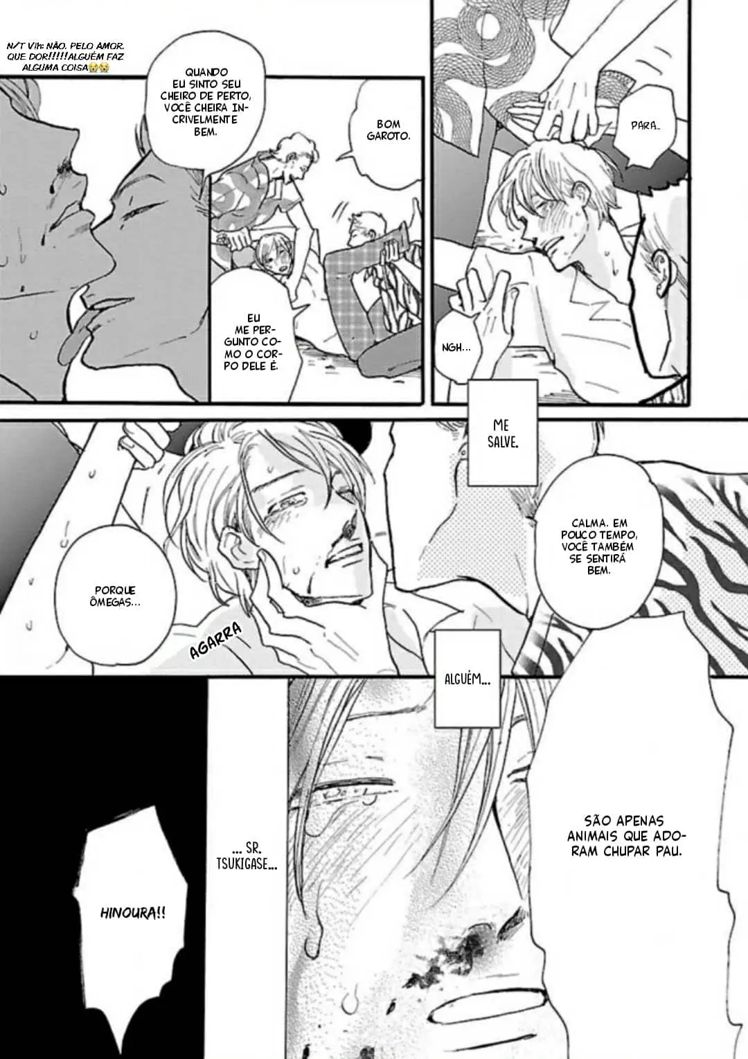 Tsuki no Ura wo Koete: Omegaverse – Capítulo 02 Yaoi – Página 21