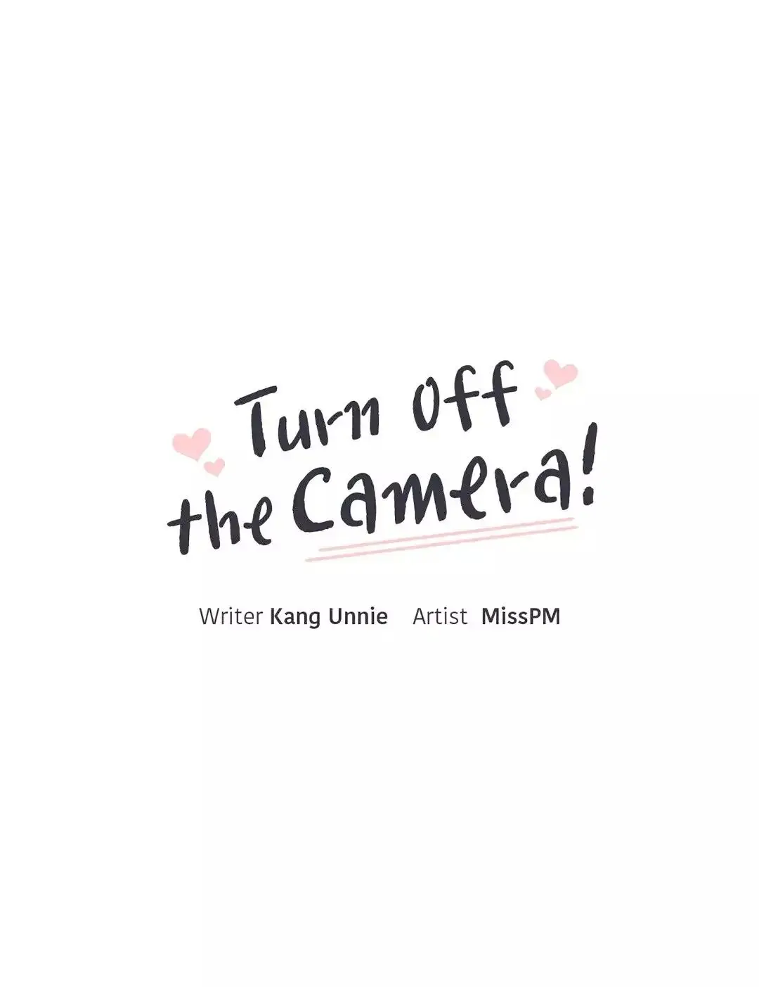 Turn off the Camera – Capítulo 28 Yaoi – Página 1