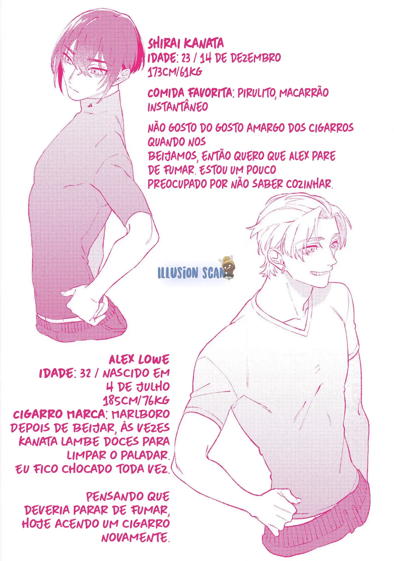 Um beijo para cada rosto – Capítulo 05.5 Yaoi – Página 11