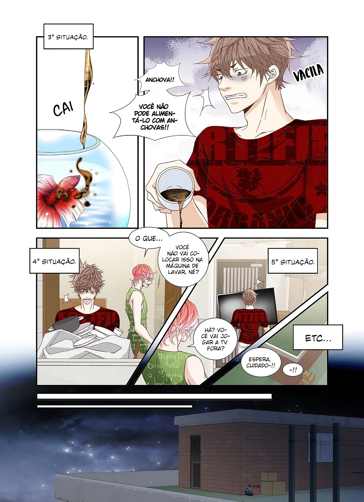 Um bom dia para enlouquecer – Capítulo 08 Yaoi – Página 12 Um bom dia para enlouquecer – Capítulo 08 Yaoi – Página 12