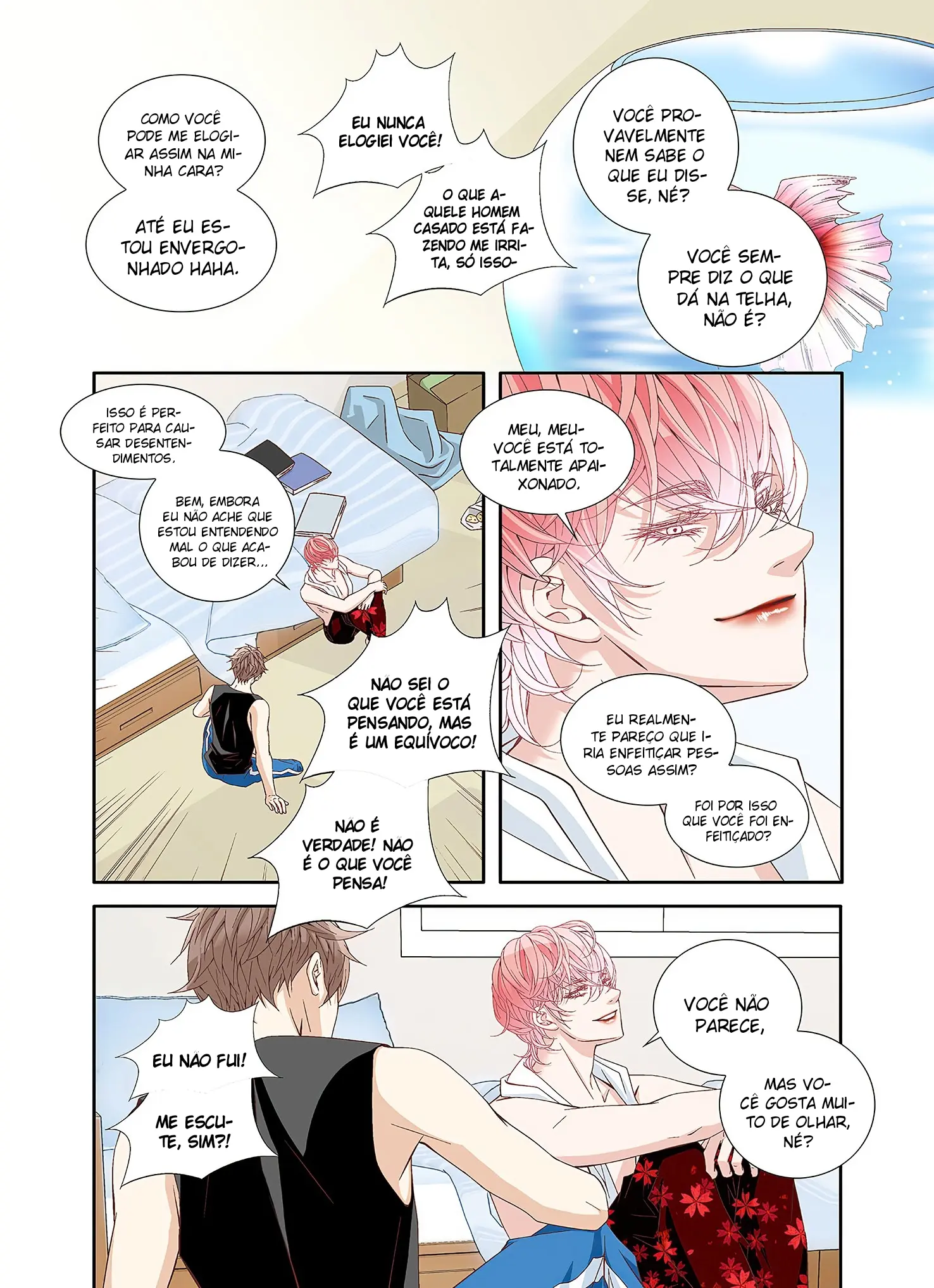 Um bom dia para enlouquecer – Capítulo 09 Yaoi – Página 13