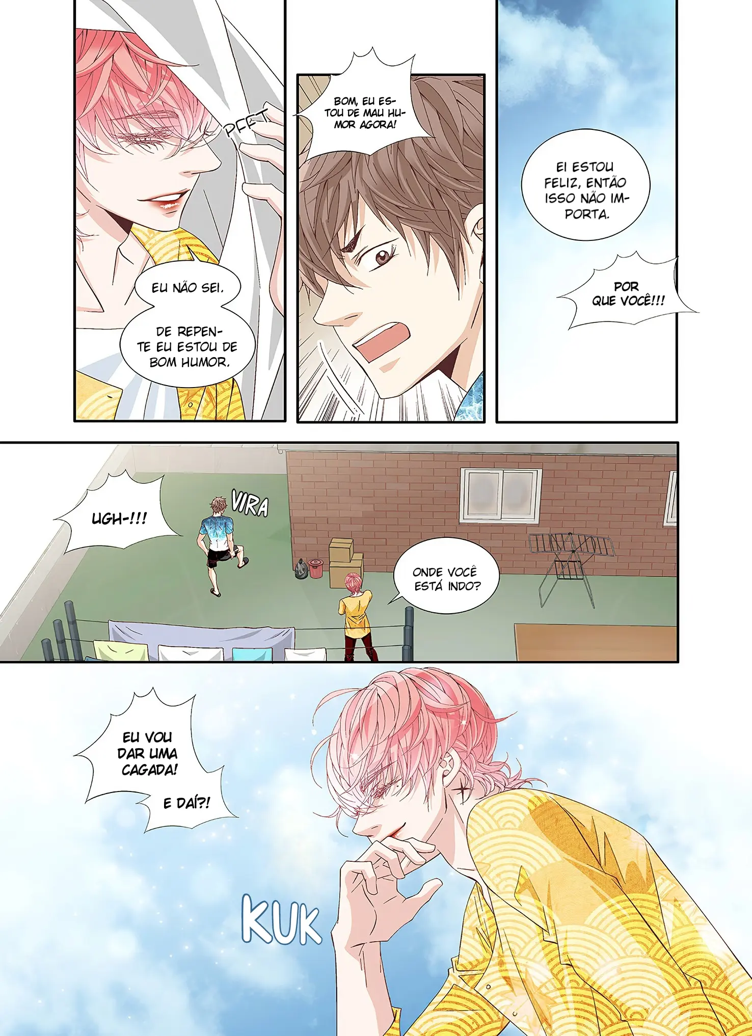 Um bom dia para enlouquecer – Capítulo 09 Yaoi – Página 6