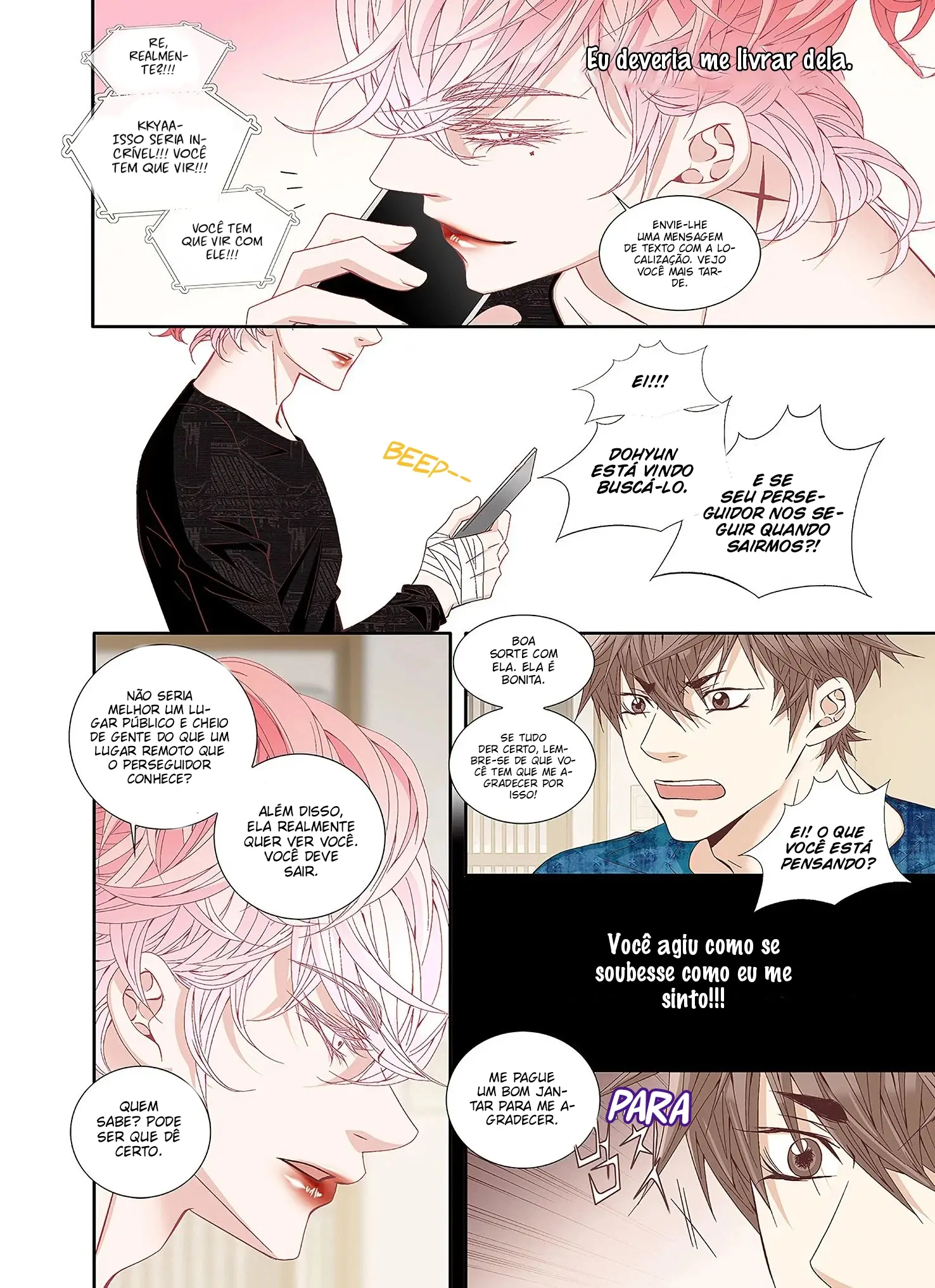 Um bom dia para enlouquecer – Capítulo 15 Yaoi – Página 12